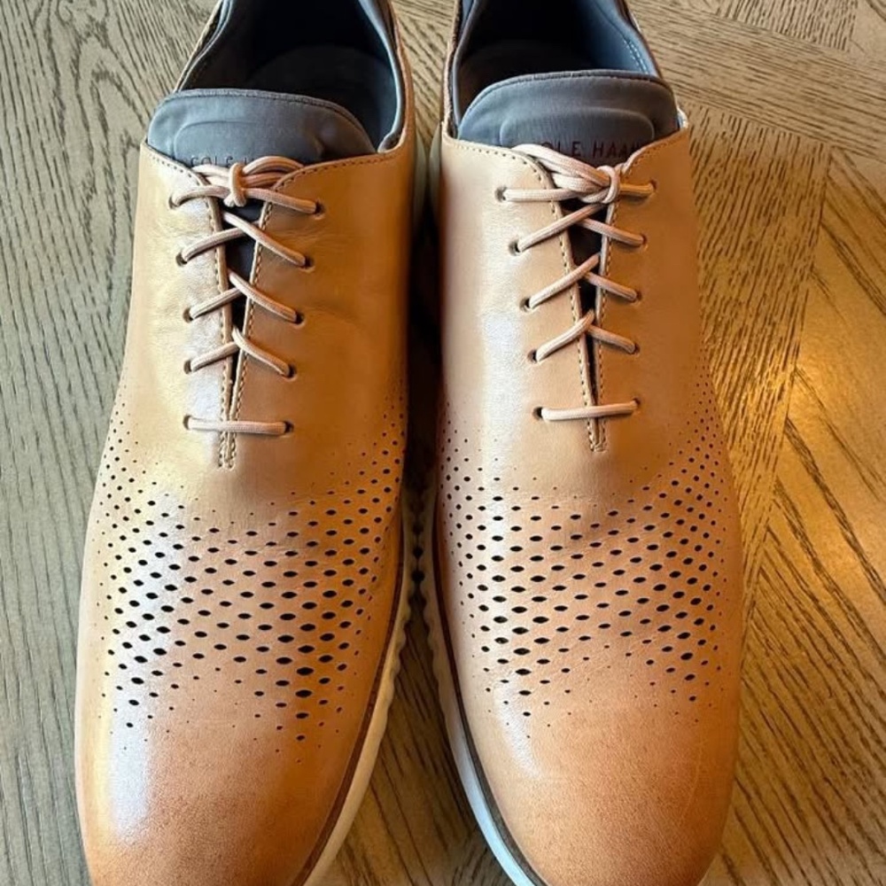 Used - Cole Haan 2 ZeroGrand Barely Beige/City Skyline/Egret Size 14M